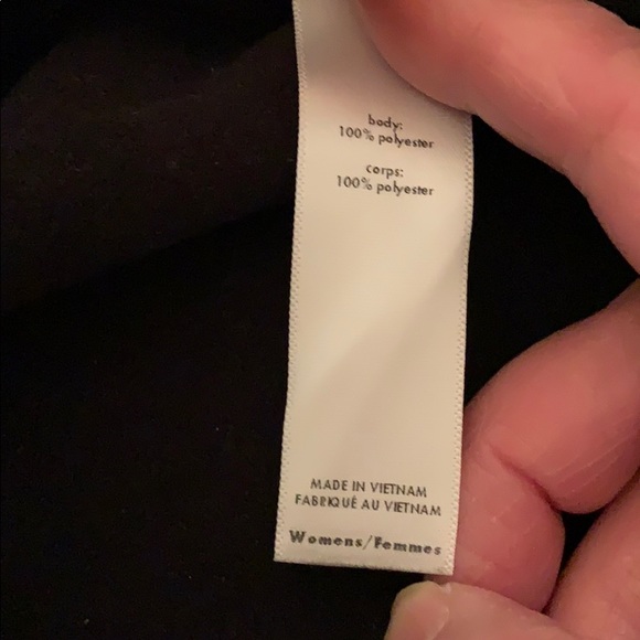 LUCY fluffy black fleece zip jacket with back  bow - Picture 7 of 13